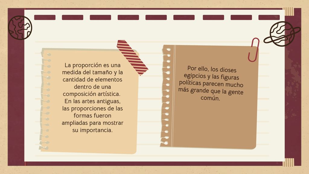 La proporción es una medida del tamaño y la cantidad de elementos dentro de una composición artística.