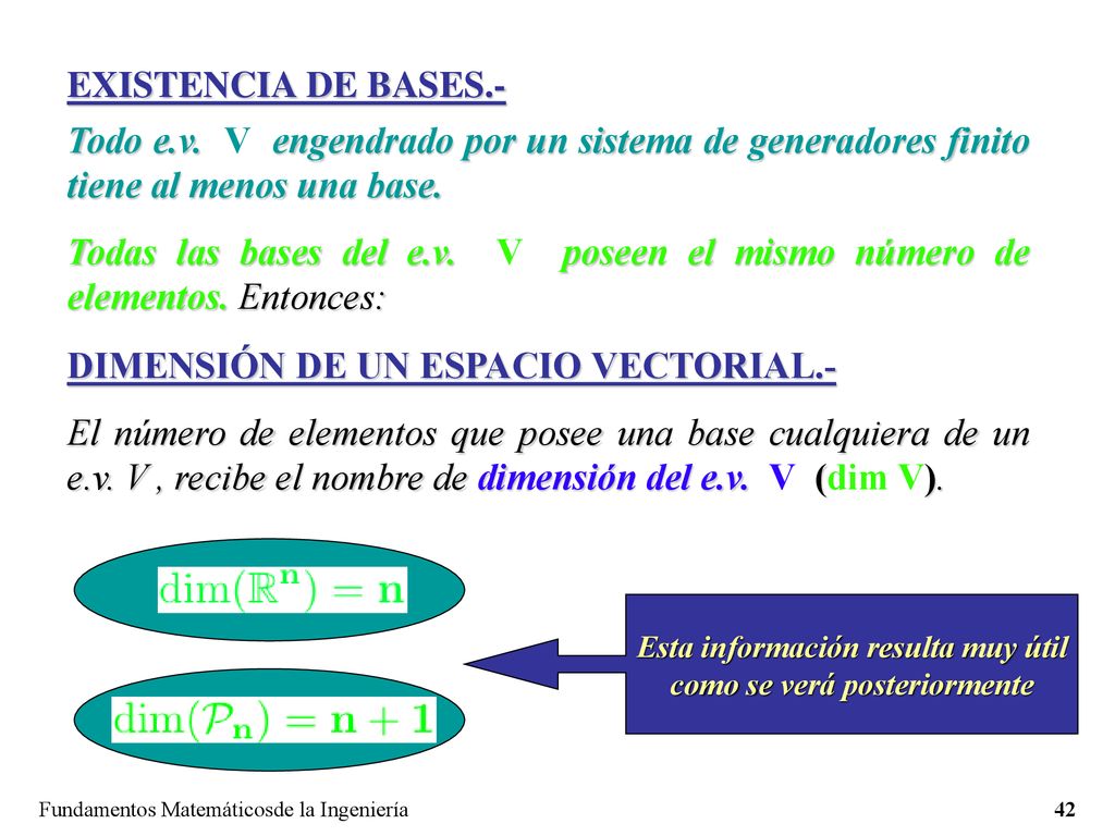 Esta información resulta muy útil como se verá posteriormente