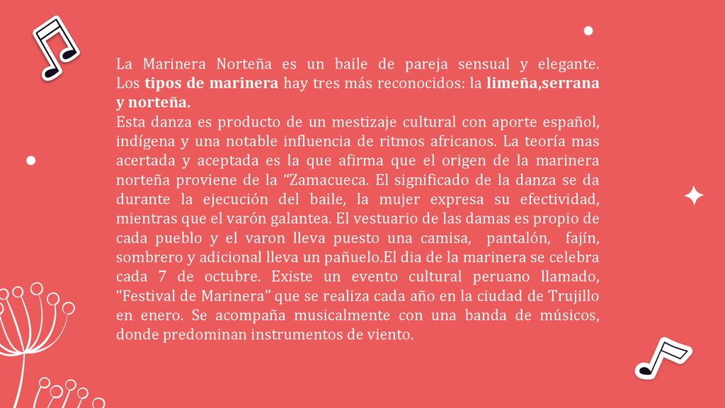 La Marinera Norteña es un baile de pareja sensual y elegante