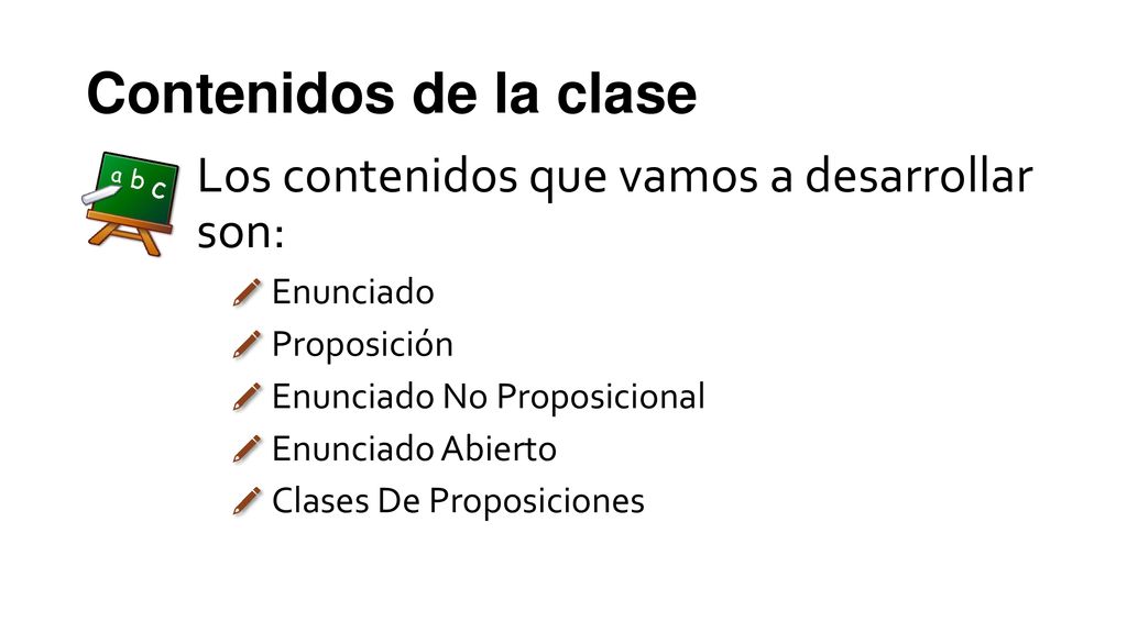Contenidos de la clase Los contenidos que vamos a desarrollar son: