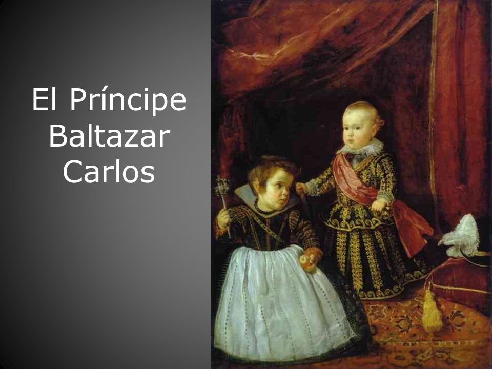 El Príncipe Baltazar Carlos