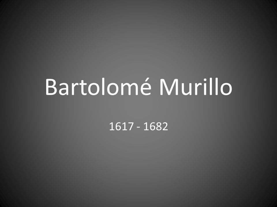 Bartolomé Murillo