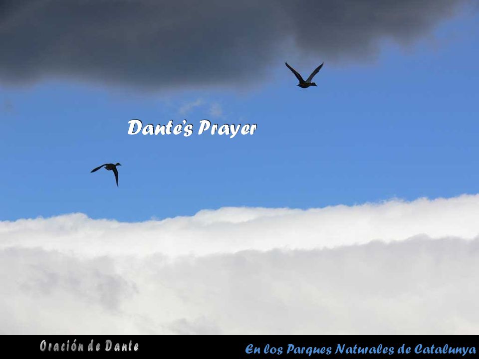 Dante’s Prayer Oración de Dante En los Parques Naturales de Catalunya