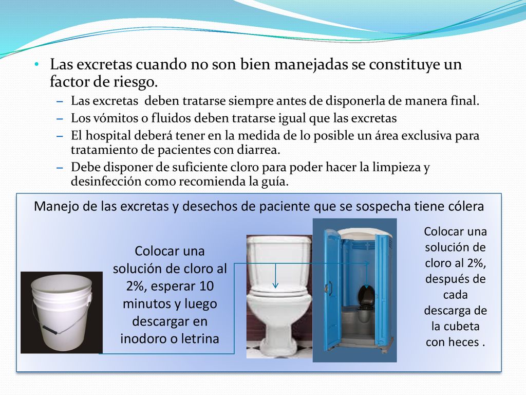 Las excretas cuando no son bien manejadas se constituye un factor de riesgo.