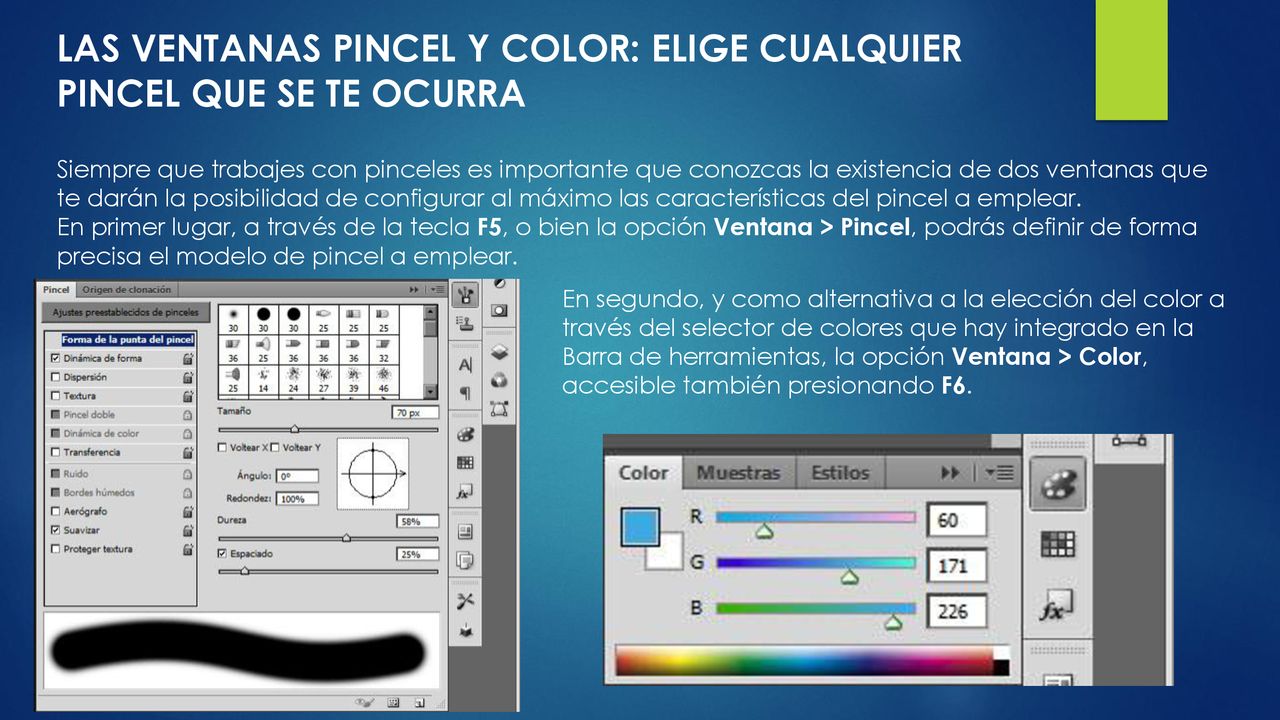 LAS VENTANAS PINCEL Y COLOR: ELIGE CUALQUIER PINCEL QUE SE TE OCURRA