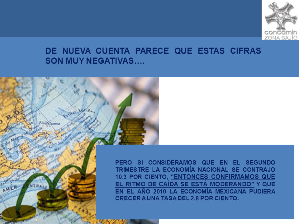 DE NUEVA CUENTA PARECE QUE ESTAS CIFRAS SON MUY NEGATIVAS….