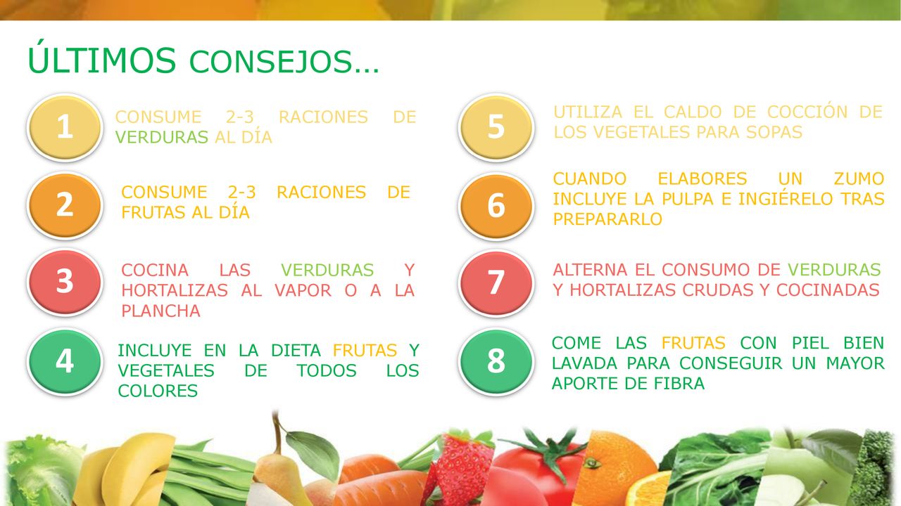 ÚLTIMOS CONSEJOS… UTILIZA EL CALDO DE COCCIÓN DE LOS VEGETALES PARA SOPAS.