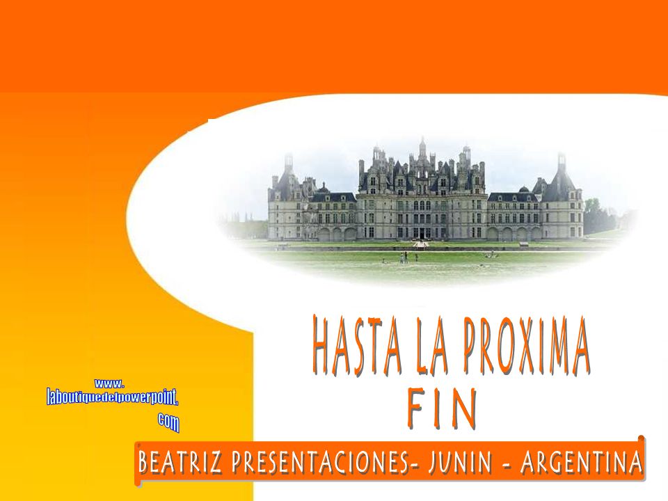 FIN HASTA LA PROXIMA BEATRIZ PRESENTACIONES- JUNIN - ARGENTINA www.