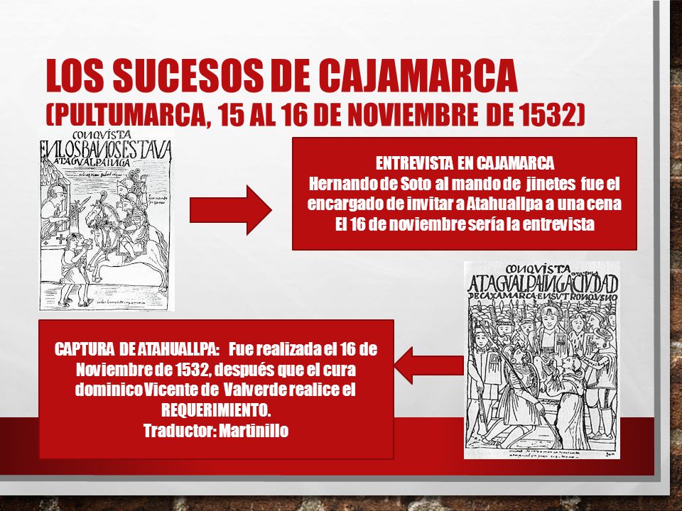 LOS SUCESOS DE CAJAMARCA (Pultumarca, 15 al 16 de Noviembre de 1532)