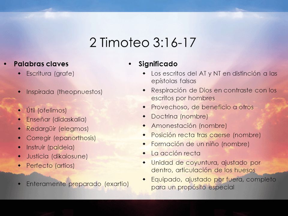 La Teología Bajo Ataque 2 Timoteo 215 3 Ppt Video Online