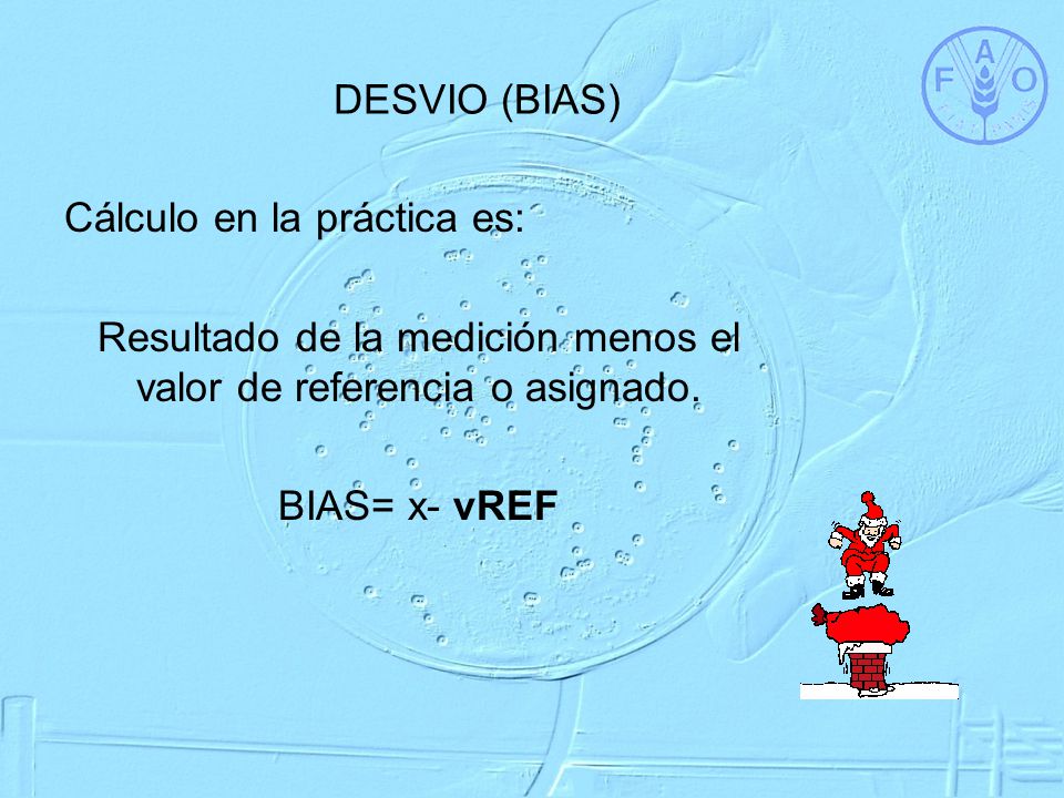 Resultado de la medición menos el valor de referencia o asignado.