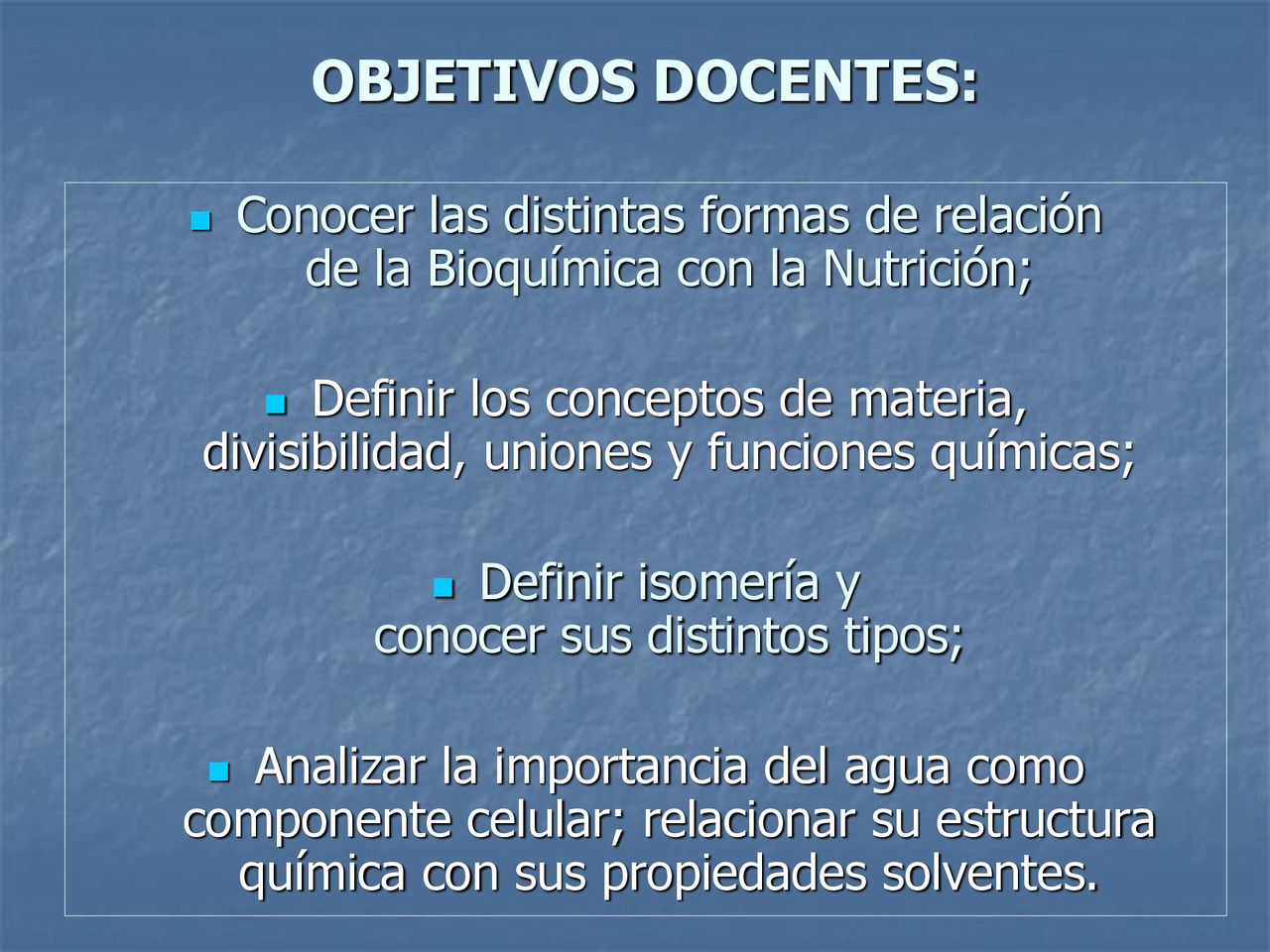 Definir isomería y conocer sus distintos tipos;