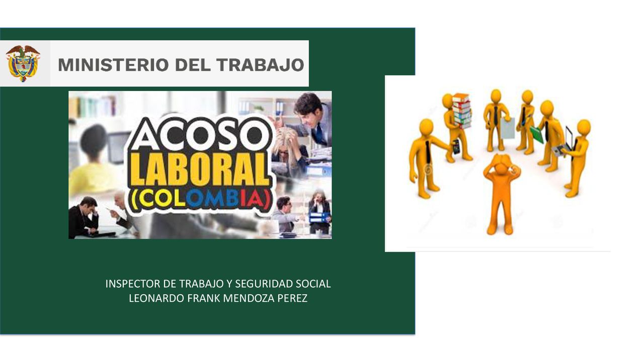 INSPECTOR DE TRABAJO Y SEGURIDAD SOCIAL LEONARDO FRANK MENDOZA PEREZ