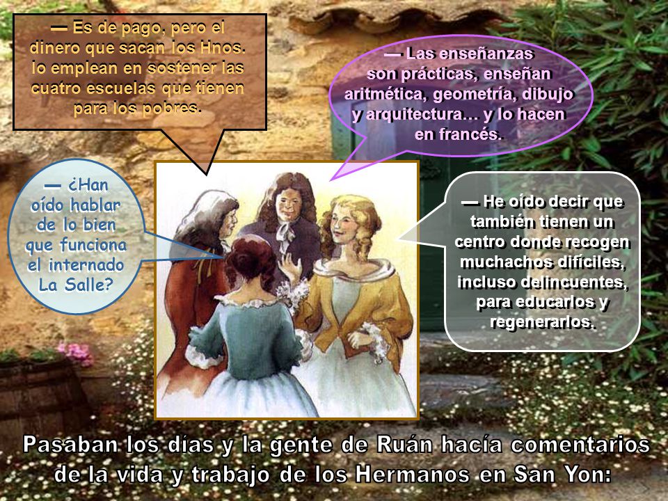 ▬ ¿Han oído hablar de lo bien que funciona el internado La Salle
