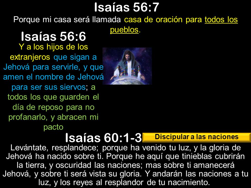 Discipular a las naciones