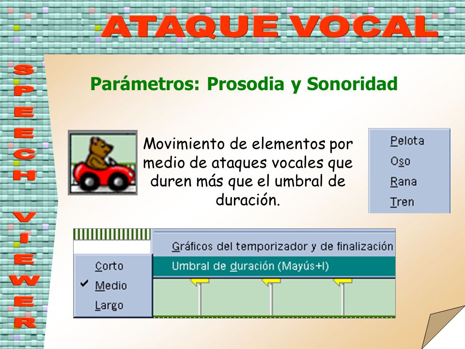 Parámetros: Prosodia y Sonoridad
