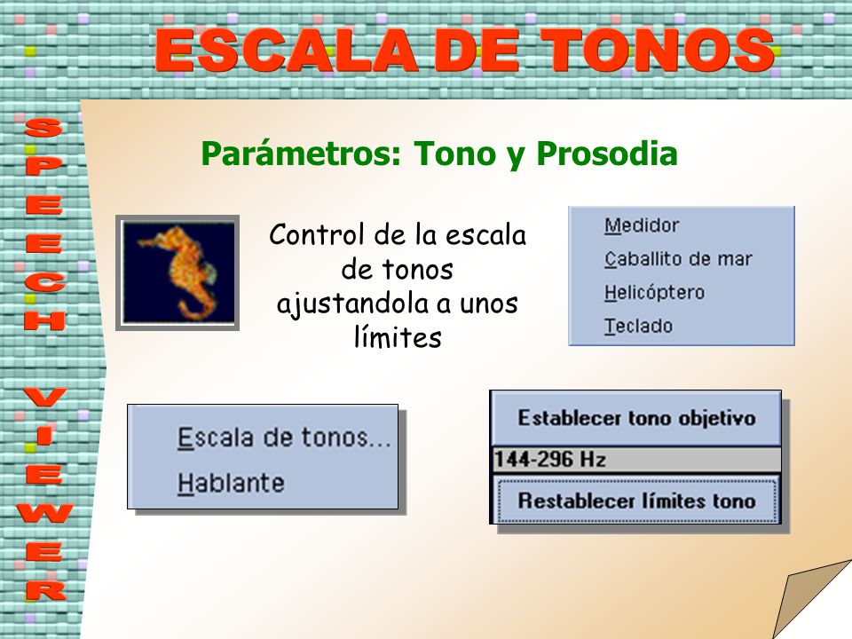 Control de la escala de tonos ajustandola a unos límites