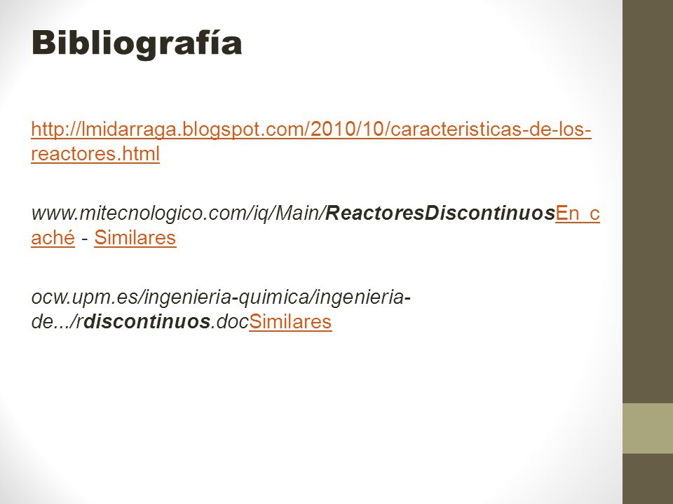 Bibliografía