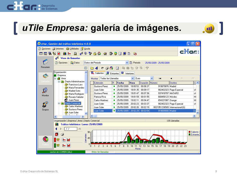 uTile Empresa: galería de imágenes.