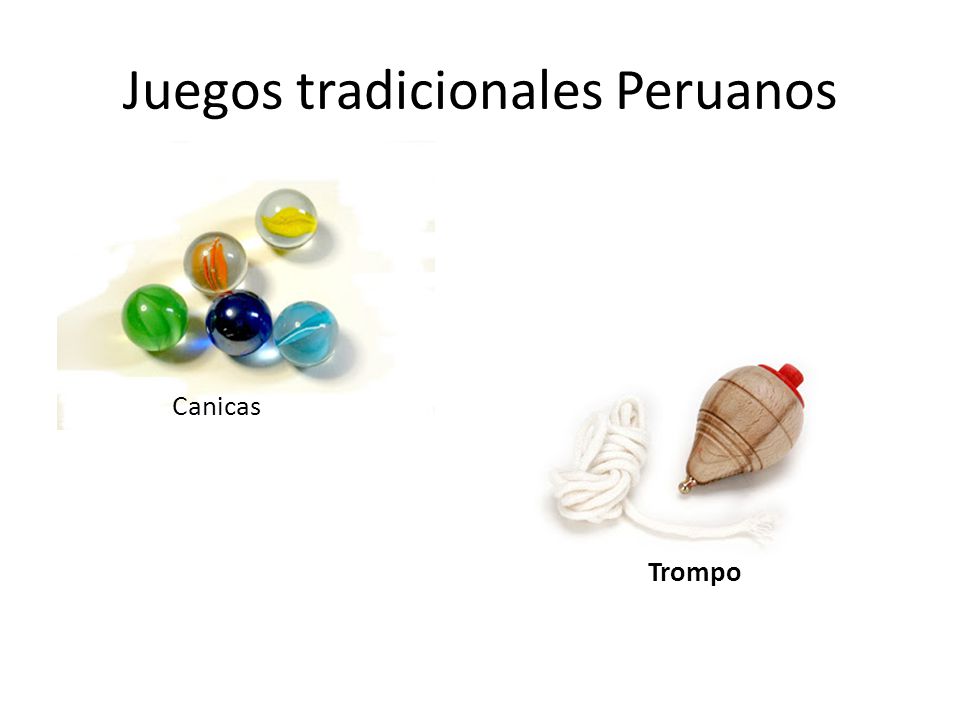 Juegos tradicionales Peruanos