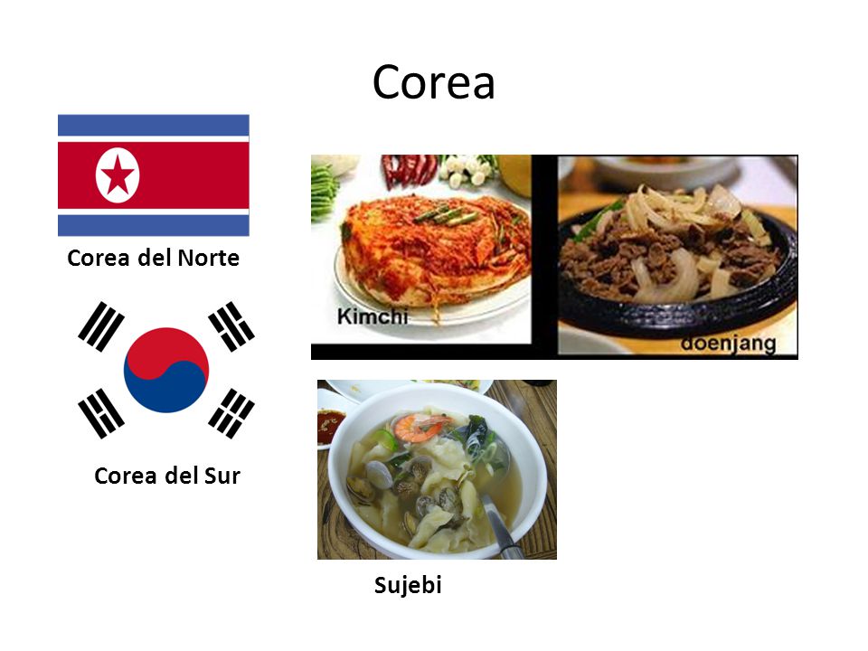 Corea Corea del Norte Corea del Sur Sujebi