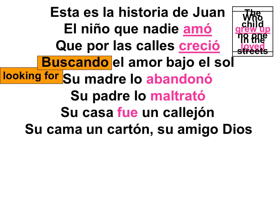 Esta es la historia de Juan El niño que nadie amó