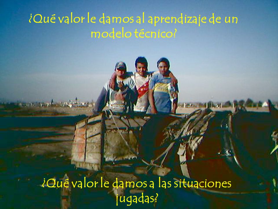 ¿Qué valor le damos al aprendizaje de un modelo técnico