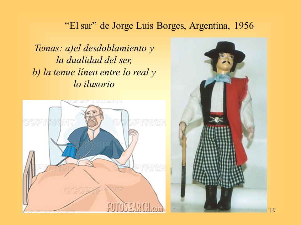 El sur de Jorge Luis Borges, Argentina, 1956