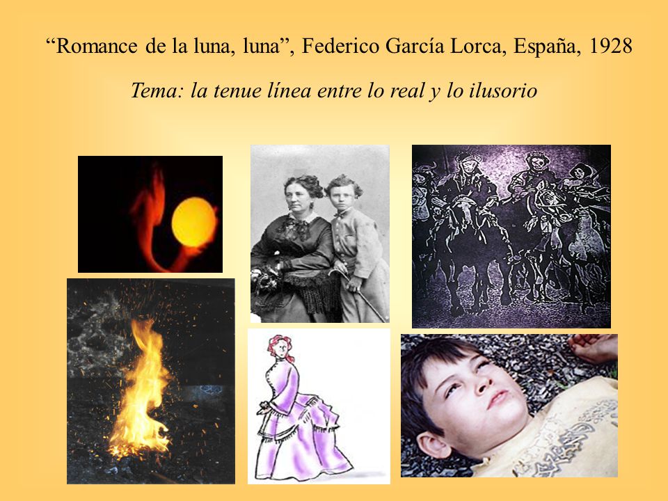 Romance de la luna, luna , Federico García Lorca, España, 1928