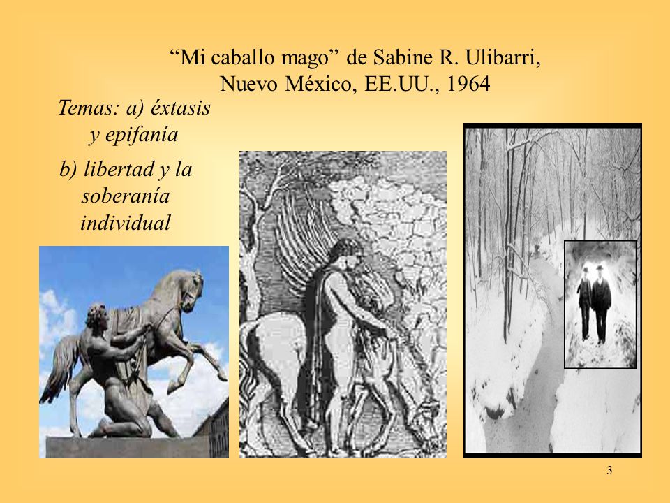 Mi caballo mago de Sabine R. Ulibarri, Nuevo México, EE.UU., 1964