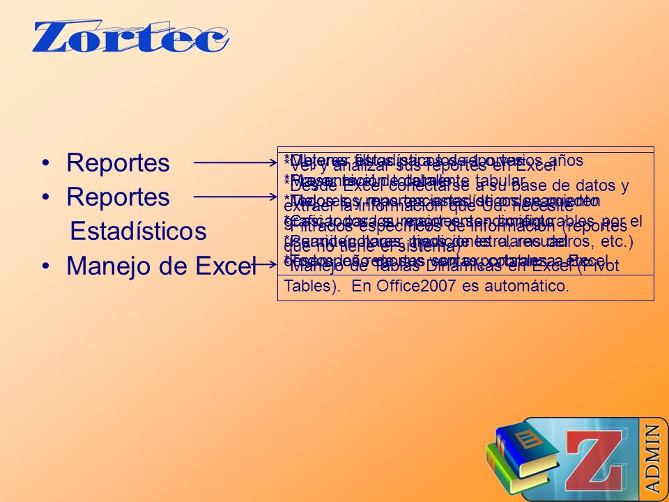 Reportes Estadísticos Manejo de Excel
