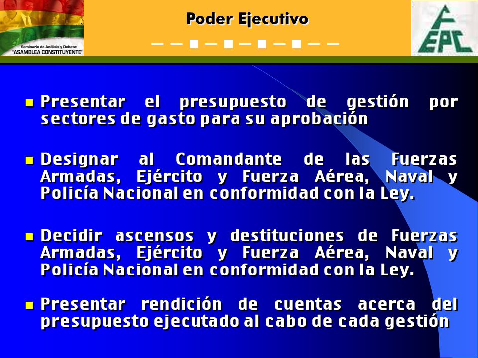 Presentar el presupuesto de gestión por sectores de gasto para su aprobación