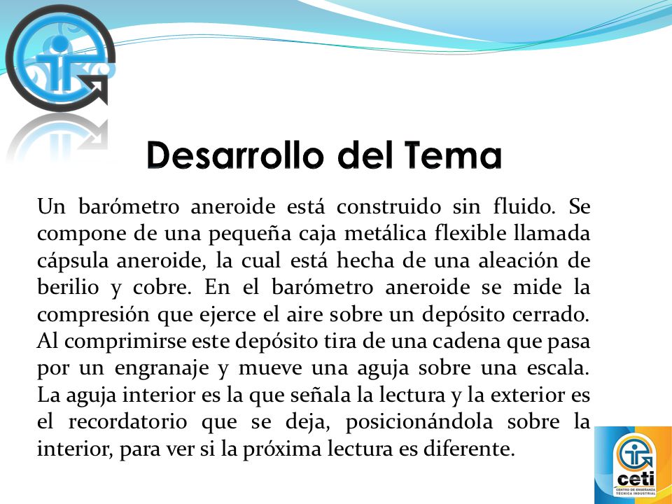 Desarrollo del Tema