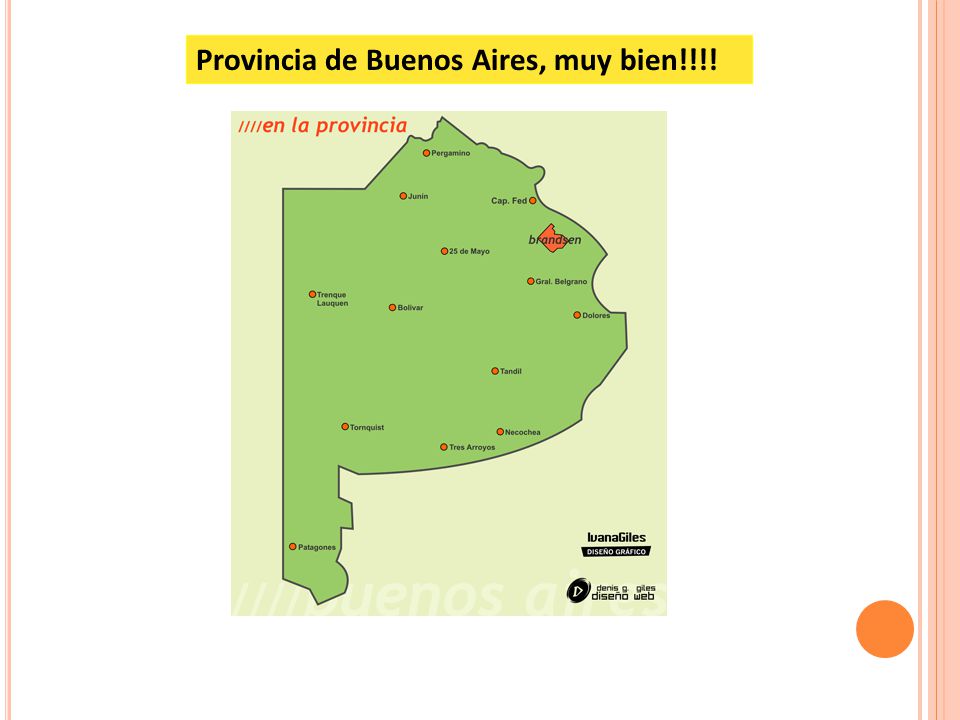 Provincia de Buenos Aires, muy bien!!!!