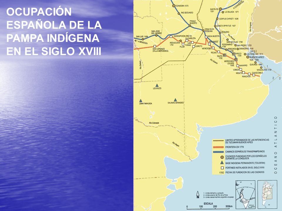 OCUPACIÓN ESPAÑOLA DE LA PAMPA INDÍGENA EN EL SIGLO XVIII