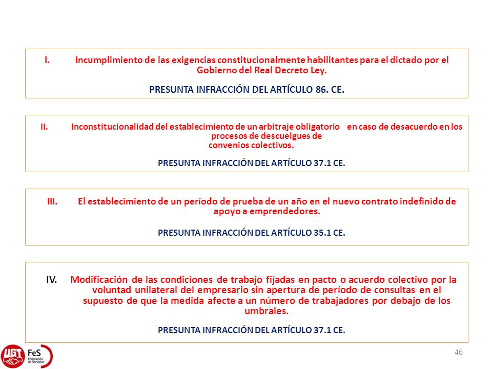 Incumplimiento de las exigencias constitucionalmente habilitantes para el dictado por el Gobierno del Real Decreto Ley.