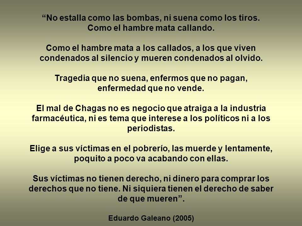 No estalla como las bombas, ni suena como los tiros.