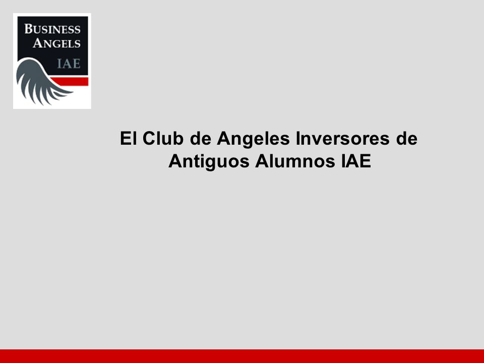 El Club de Angeles Inversores de Antiguos Alumnos IAE