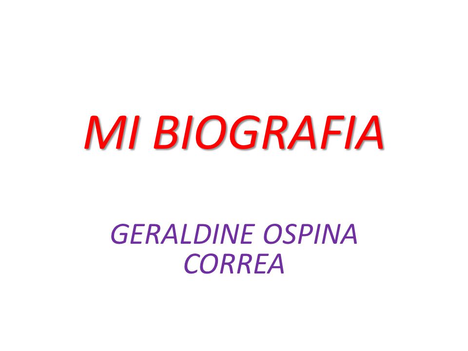 GERALDINE OSPINA CORREA