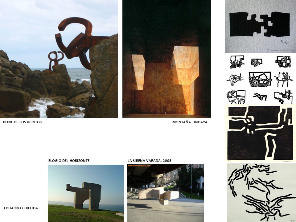 PEINE DE LOS VIENTOS MONTAÑA TINDAYA ELOGIO DEL HORIZONTE LA SIRENA VARADA, 2008 EDUARDO CHILLIDA