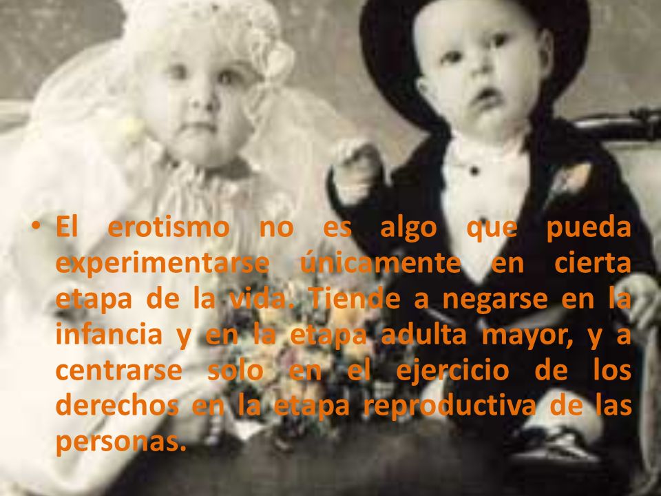 El erotismo no es algo que pueda experimentarse únicamente en cierta etapa de la vida.