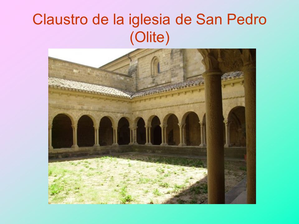 Claustro de la iglesia de San Pedro (Olite)