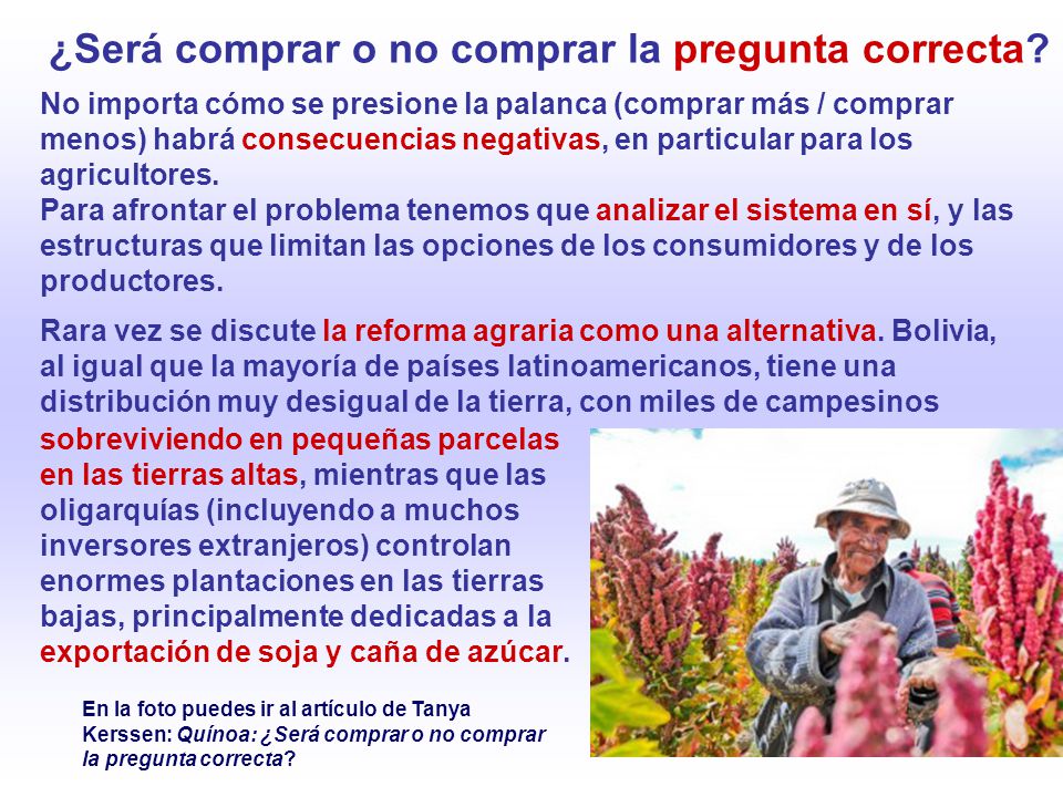 ¿Será comprar o no comprar la pregunta correcta