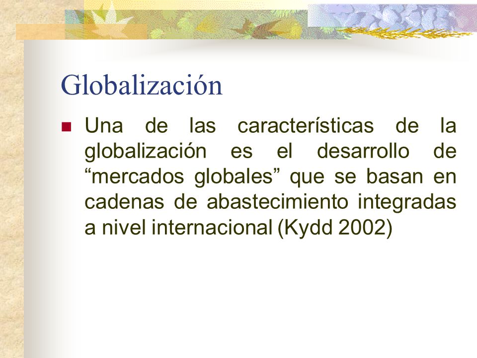 Globalización