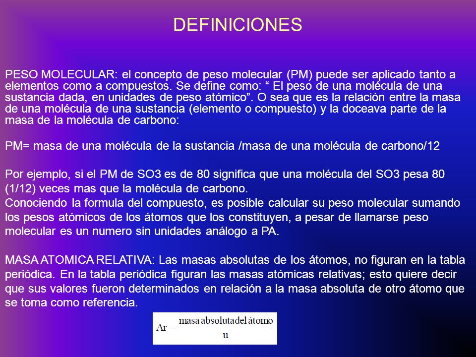 DEFINICIONES