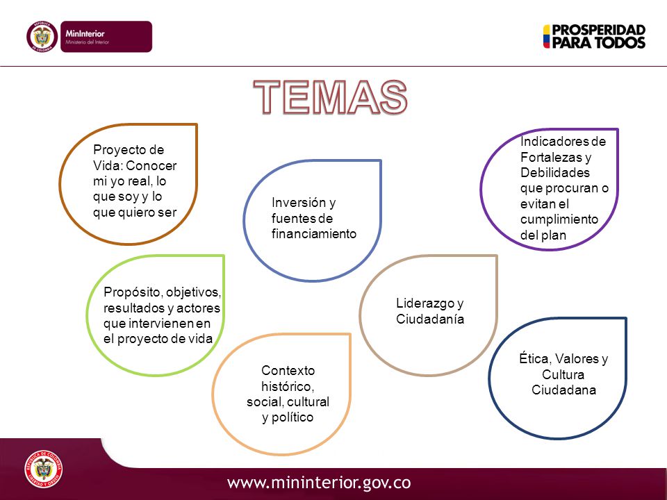 TEMAS Proyecto de Vida: Conocer mi yo real, lo que soy y lo que quiero ser.