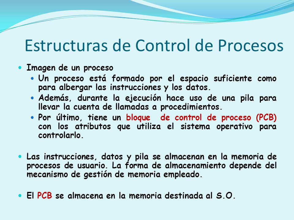 Estructuras de Control de Procesos