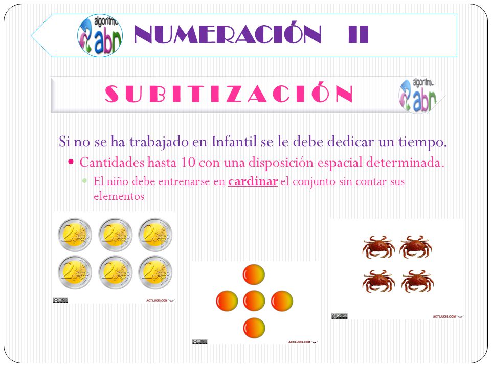 Si no se ha trabajado en Infantil se le debe dedicar un tiempo.