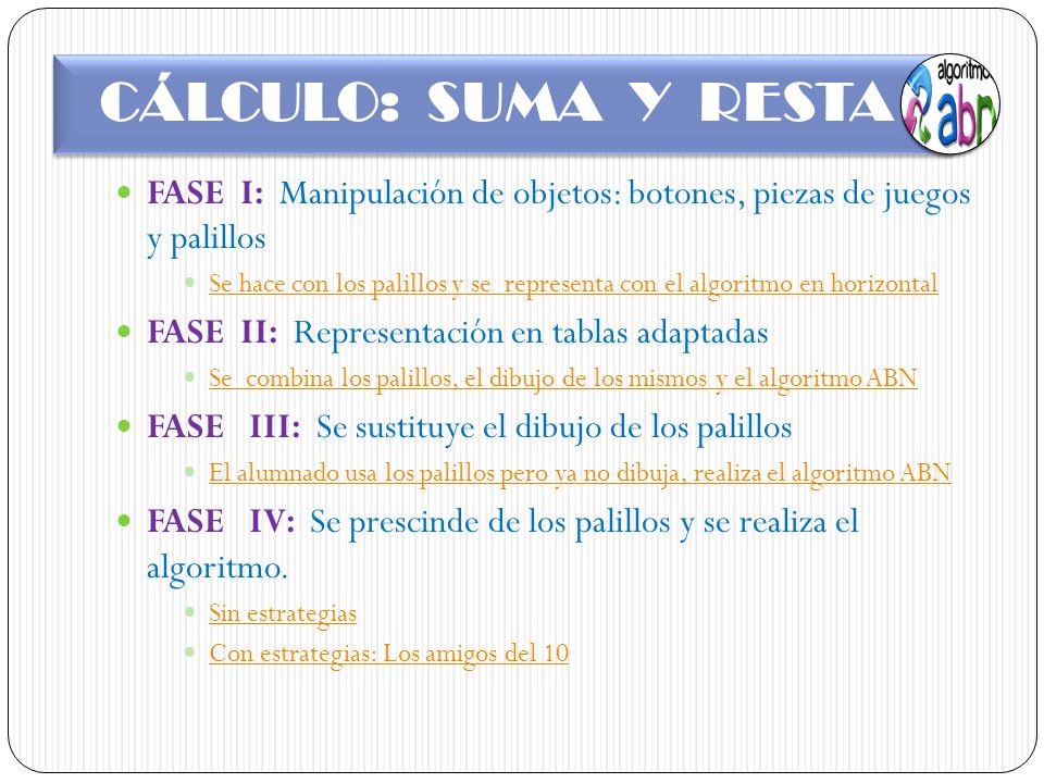 FASE I: Manipulación de objetos: botones, piezas de juegos y palillos