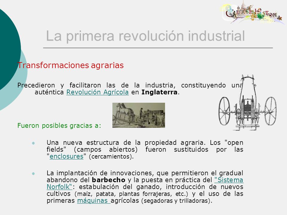 La primera revolución industrial